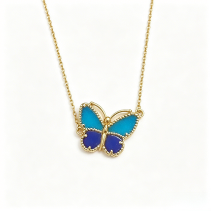 [LUCKY LOVE] 2026 NEW LUCKY BUTTERFLY 1 MOTIFS NECKLACE
