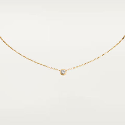 [LUCKY LOVE]DAMOUR DIAMOND NECKLACE
