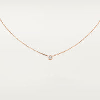 [LUCKY LOVE]DAMOUR DIAMOND NECKLACE