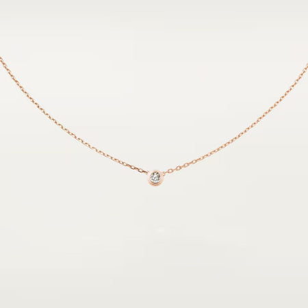 [LUCKY LOVE]DAMOUR DIAMOND NECKLACE