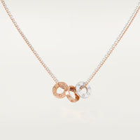 [LUCKY LOVE]LOVE 6 DIAMOND PENDANT NECKLACE