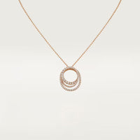 [LUCKY LOVE]ETINCELLE  FULL DIAMOND NECKLACE