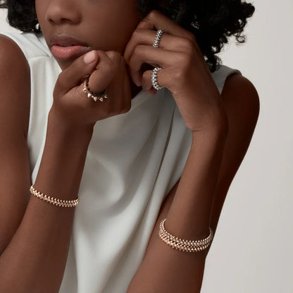 [LUCKY LOVE]CLASH  BRACELET 8MM DIAMONDS