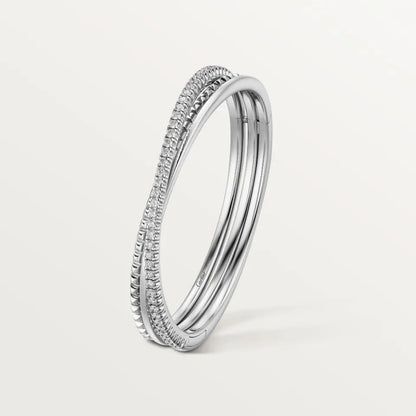 [LUCKY LOVE]ETINCELLE HALF-PAVED DIAMOND BRACELET