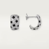 [LUCKY LOVE]PANTHERE MINI FULL DIAMOND EARRINGS