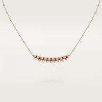 [LUCKY LOVE]CLASH  MEDIUM DIAMOND NECKLACE