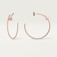 [LUCKY LOVE]JUSTE FULL DIAMOND LARGE EARRINGS