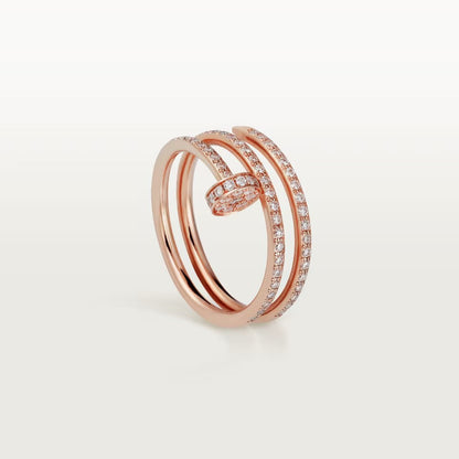 [LUCKY LOVE]JUSTE RING 4.8MM FULL DIAMOND