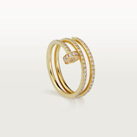 [LUCKY LOVE]JUSTE RING 4.8MM FULL DIAMOND