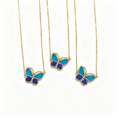 [LUCKY LOVE] 2026 NEW LUCKY BUTTERFLY 1 MOTIFS NECKLACE