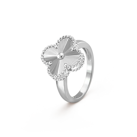 [LUCKY LOVE]CLOVER SILVER RING