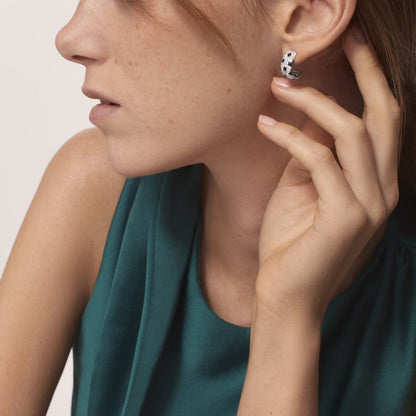 [LUCKY LOVE]PANTHERE MINI FULL DIAMOND EARRINGS