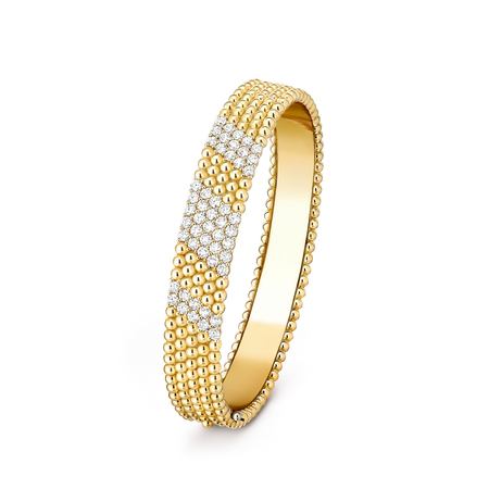 [LUCKY LOVE]  FIVE-ROW DIAMOND BRACELET