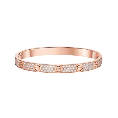 [LUCKY LOVE]LOVE BRACELET 6.1MM DIAMOND-PAVED