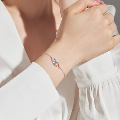 [LUCKY LOVE]Lucky Eye Pave-Set Diamond Bracelet