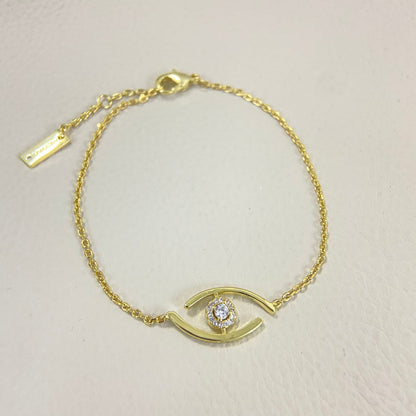 [LUCKY LOVE]Lucky Eye Pave-Set Diamond Bracelet