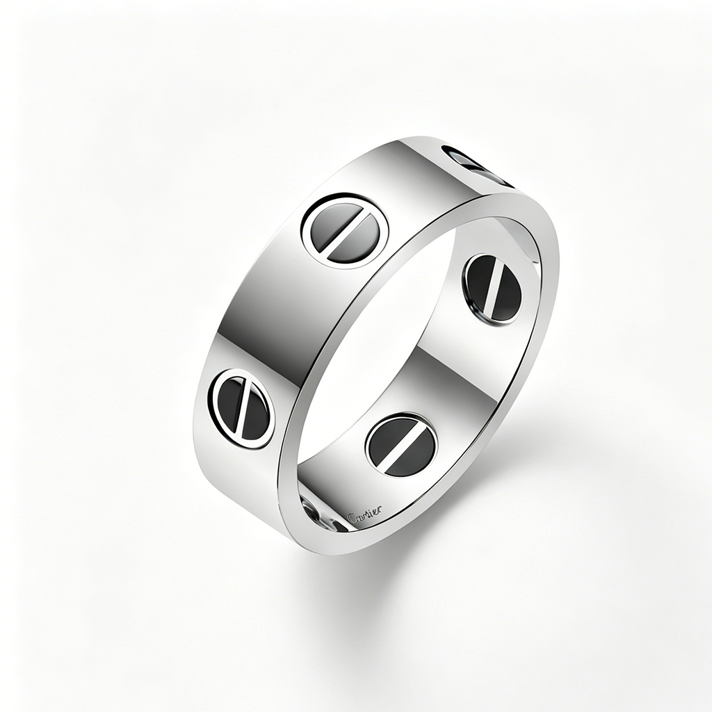 [LUCKY LOVE]LOVE RING 5.5MM NO DIAMONDS  CERAMIC