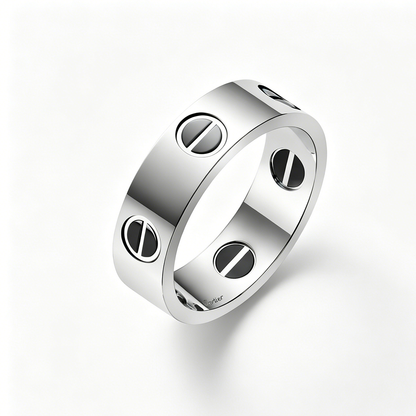 [LUCKY LOVE]LOVE RING 5.5MM NO DIAMONDS  CERAMIC