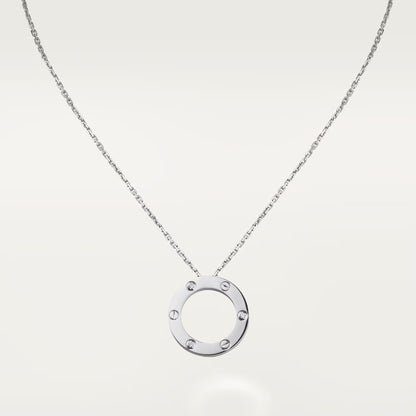 [LUCKY LOVE]LOVE NECKLACE 16MM 3 DIAMONDS