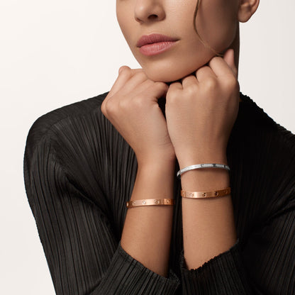[LUCKY LOVE]LOVE BRACELET 6.1MM BRUSHED