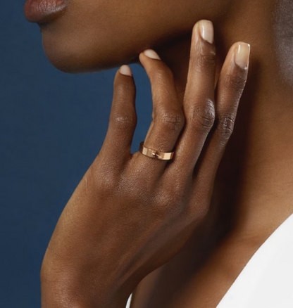 [LUCKY LOVE]ALLIANCE LIENS VIDENCE 4MM RING