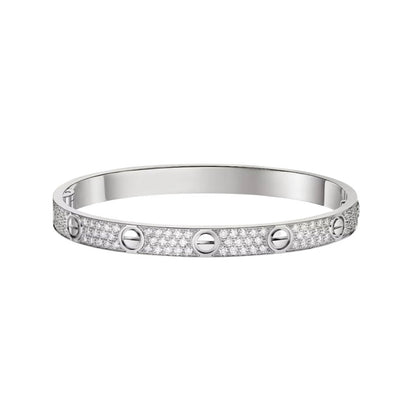 [LUCKY LOVE]LOVE BRACELET 6.1MM DIAMOND-PAVED