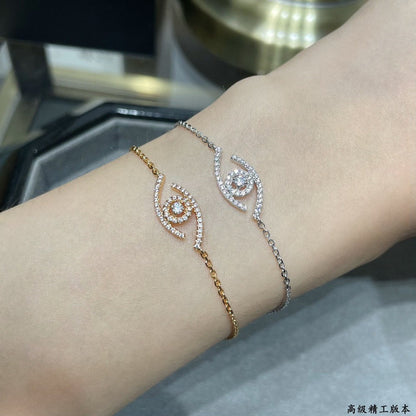 [LUCKY LOVE]Lucky Eye Pave-Set Diamond Bracelet