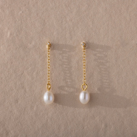 Isha Pearl Drop Earrings