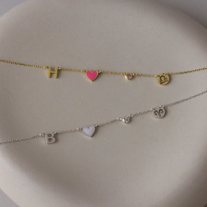 Dainty Space Charm Necklace