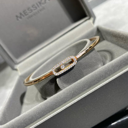 [LUCKY LOVE]Move Uno pavé flex bangle medium