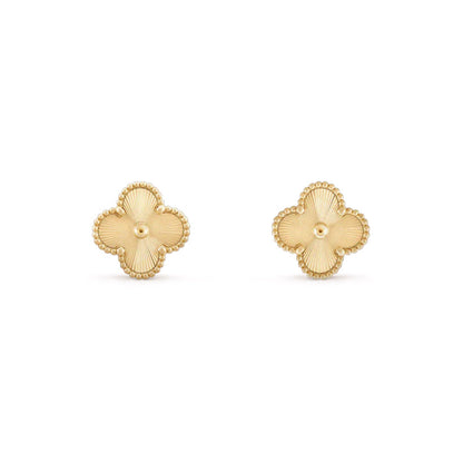 [LUCKY LOVE]CLOVER 15MM EARRINGS COLLECTION