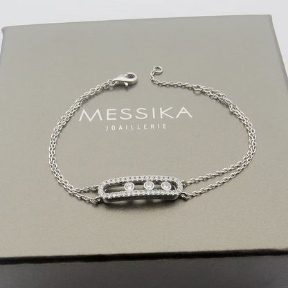 [LUCKY LOVE] Move Classique pavé bracelet