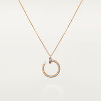 [LUCKY LOVE]JUSTE NECKLACE FULL DIAMOND