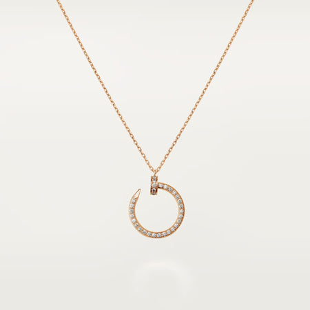 [LUCKY LOVE]JUSTE NECKLACE FULL DIAMOND