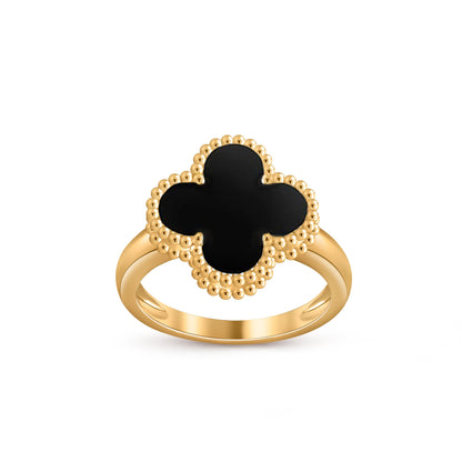[LUCKY LOVE]CLOVER RING GOLD COLLECTION