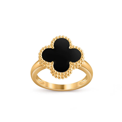 [LUCKY LOVE]CLOVER RING GOLD COLLECTION