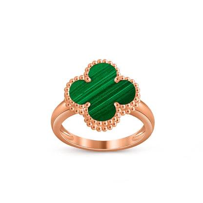 [LUCKY LOVE]CLOVER RING ROSE GOLD COLLECTION