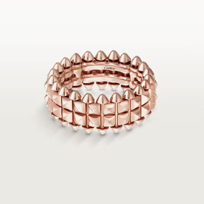 [LUCKY LOVE]CLASH 9.2MM DOUBLE ROW RING