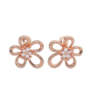 [LUCKY LOVE] FLOWERLACE EARRING 5 DIAMONDS