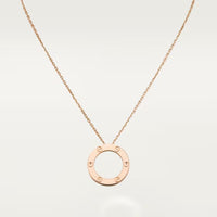 [LUCKY LOVE]LOVE NECKLACE 16MM