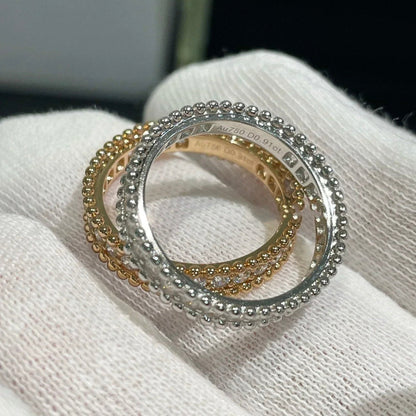 [LUCKY LOVE]PERLEE DIAMOND ROSE GOLD RING