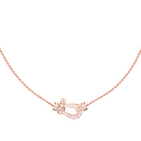 [LUCKY LOVE]FORCE 10 PINK GOLD DIAMOND NECKLACE