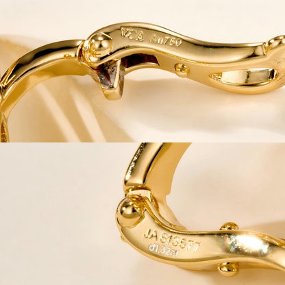 [LUCKY LOVE] FLOWERLACE EARRING 5 DIAMONDS