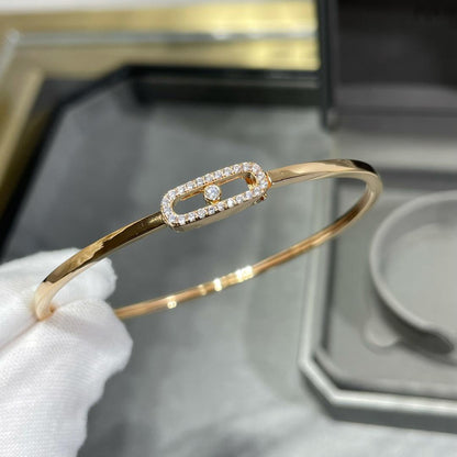 [LUCKY LOVE]Move Uno pavé flex bangle medium