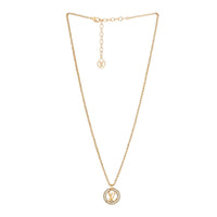 [LUCKY LOVE]BY NIGHT DIAMOND PAVED NECKLACE