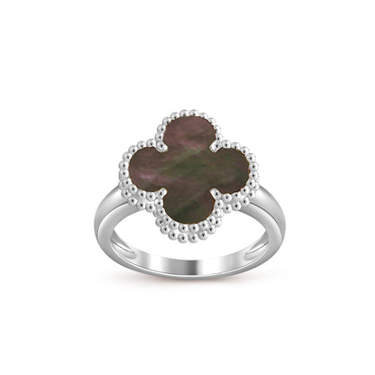 [LUCKY LOVE]CLOVER SILVER RING COLLECTION