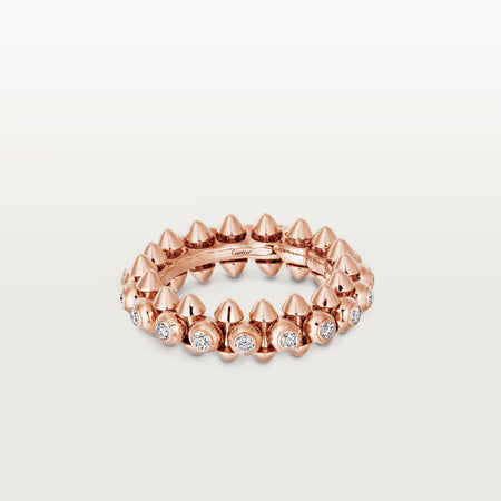 [LUCKY LOVE]CLASH 6.8MM DIAMOND MEDIUM RING