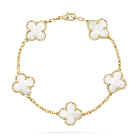 [LoveLucky]Clover & Lover & Juste Bracelet Stack Set