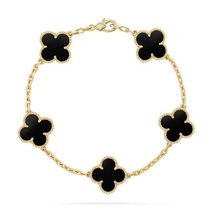 [LoveLucky]Clover & Juste & Lover  Bracelet Stack Set