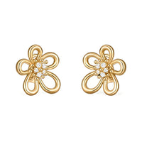 [LUCKY LOVE] FLOWERLACE EARRING 5 DIAMONDS